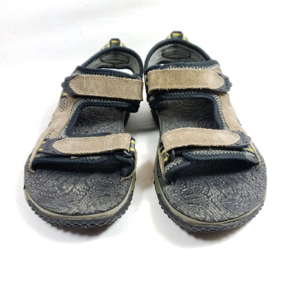 Teva Men's Size 7 Tan Leather Sports Sandals - Picture 6 of 9